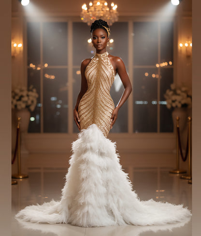 Diamond Winter Wonderland Gown