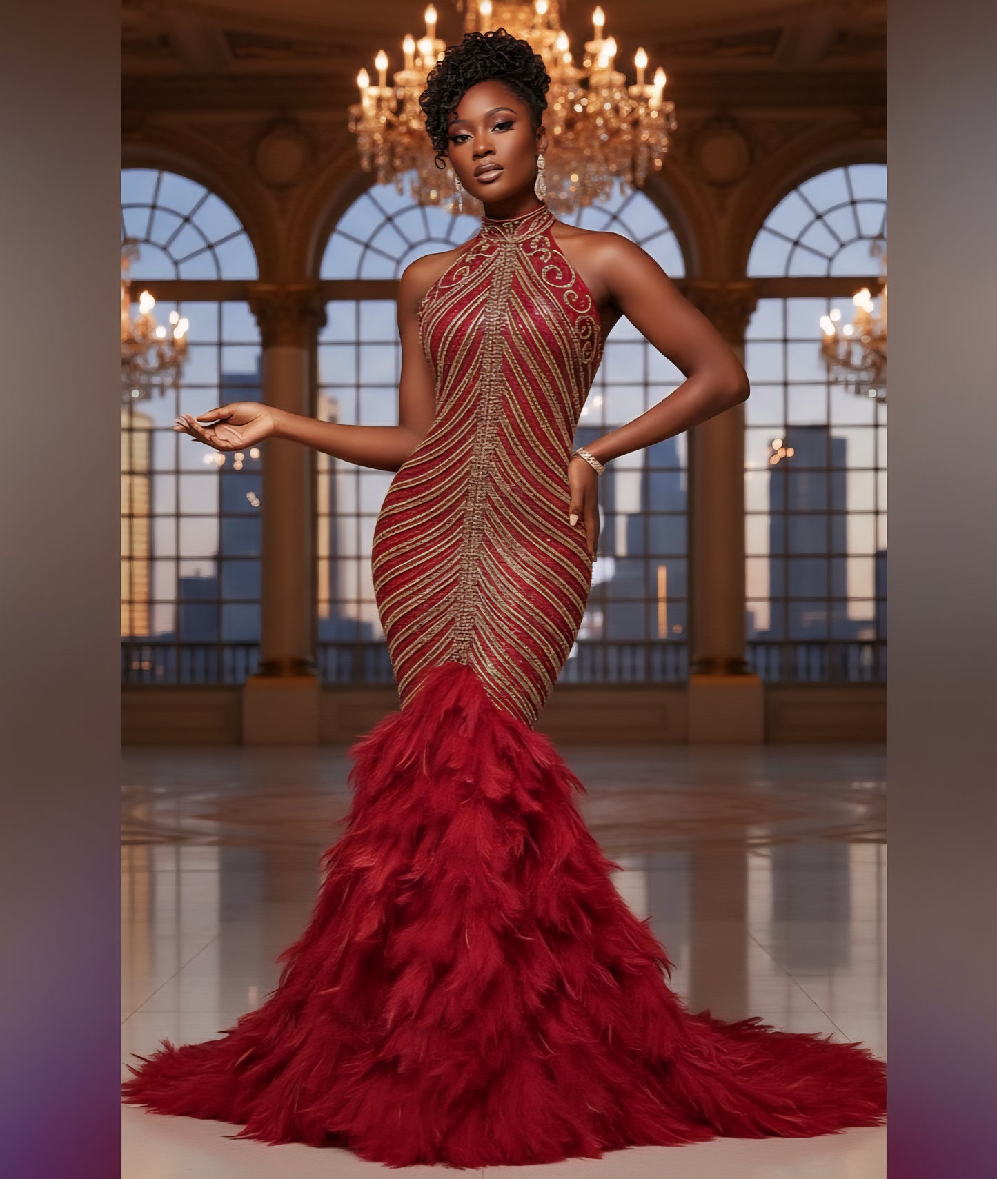 Diamond Winter Wonderland Gown