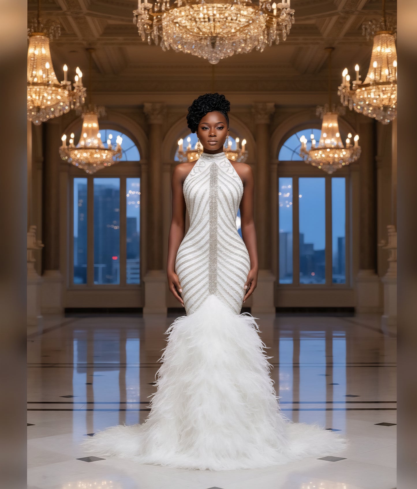 Diamond Winter Wonderland Gown