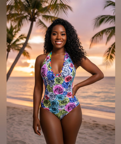 Baywatch One-Piece Spandex Swimsuit