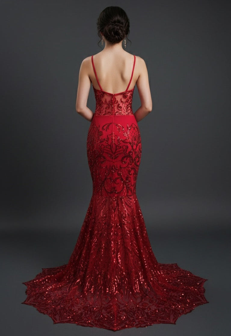 Dream Spaghetti Mermaid Dress