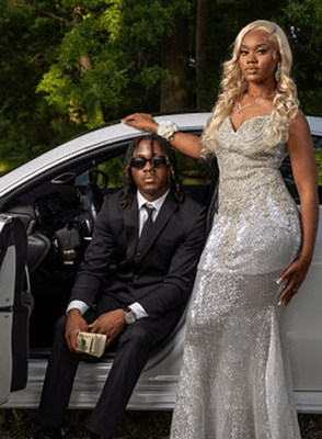 The Azuri Rhinestone Mermaid Dress dazzles with sparkling rhinestone embellishments and a sleek mermaid silhouette. Perfect for prom nights, red carpet appearances, or any high-glam formal occasion.