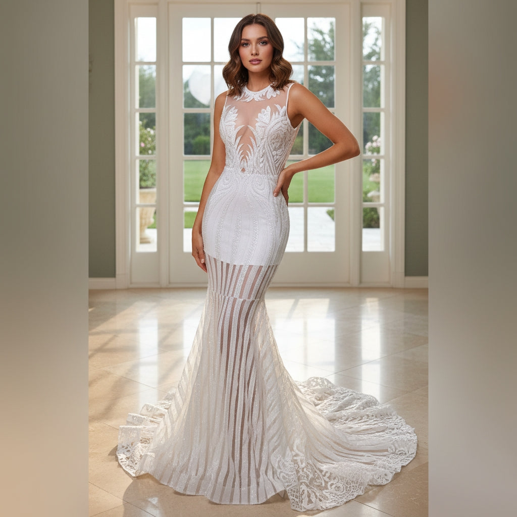 Sabrina XO Sequin Mermaid Gown