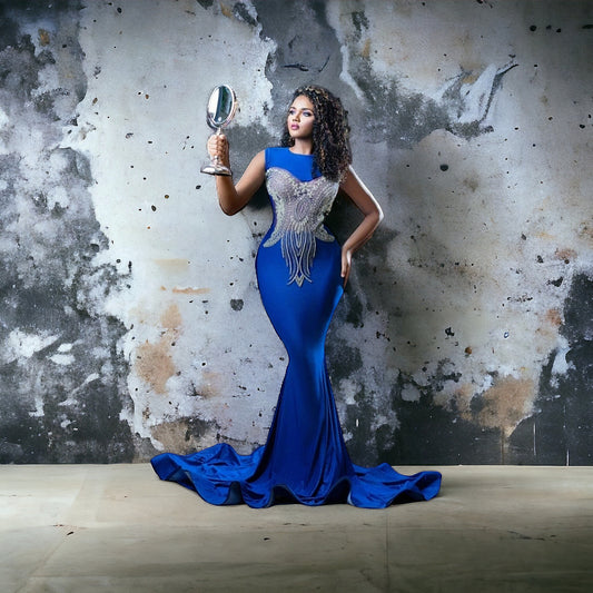 Blue Dream Chaser Mermaid Dress