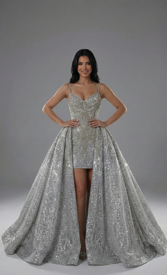 Viking Rhinestone Ball Dress