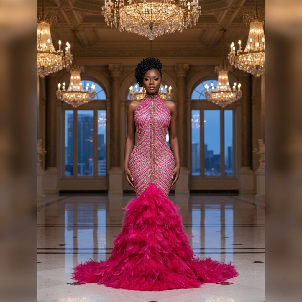 Diamond Winter Wonderland Gown